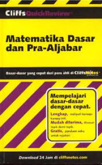 Image of Matematika Dasar dan Pra-Aljabar